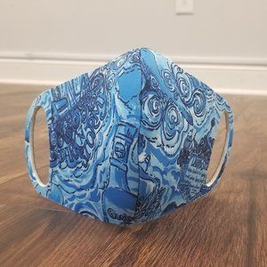 Stormy weather fashion face mask